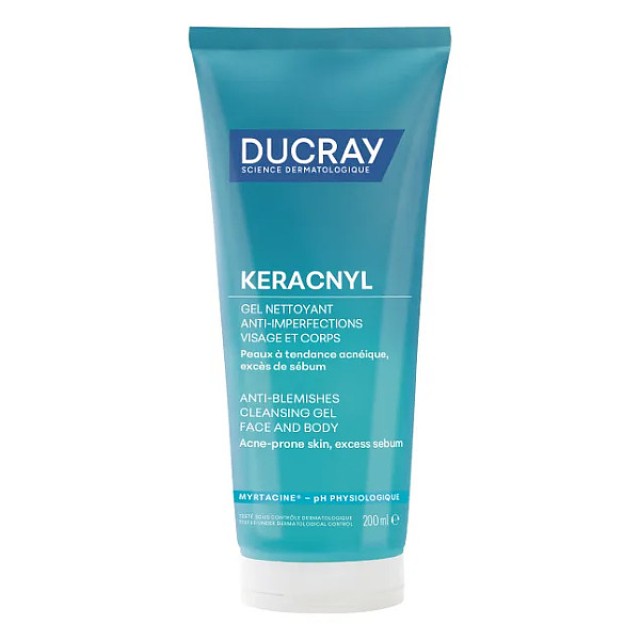 Ducray Keracnyl Cleansing Gel 200ml