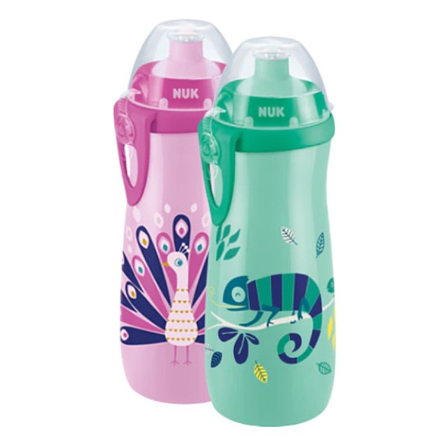 Nuk Sports Cup 24m+ Green or Pink 450ml