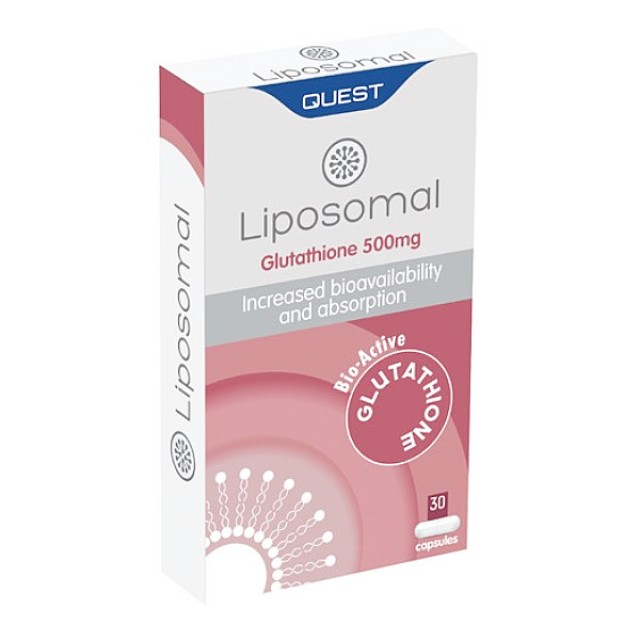 Quest Liposomal Glutathione 500mg 30 κάψουλες