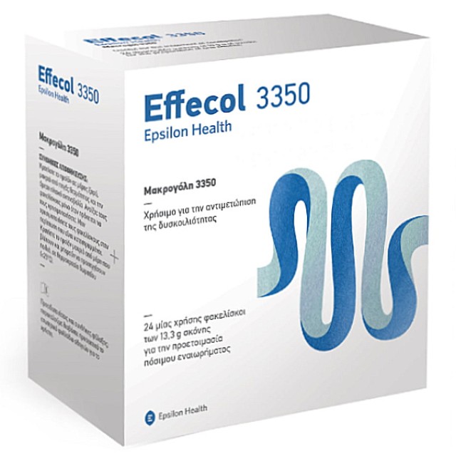 Epsilon Health Effecol 3350 φακελίσκοι 24x13.3g