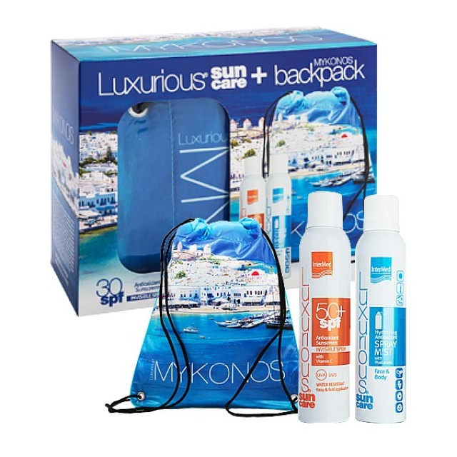 Intermed Luxurious Suncare Mykonos Summer Backpack