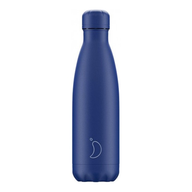 Chilly's Reusable Bottle Matte Edition Blue 500ml