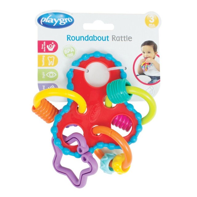 Playgro Roundabout Rattle 3m+