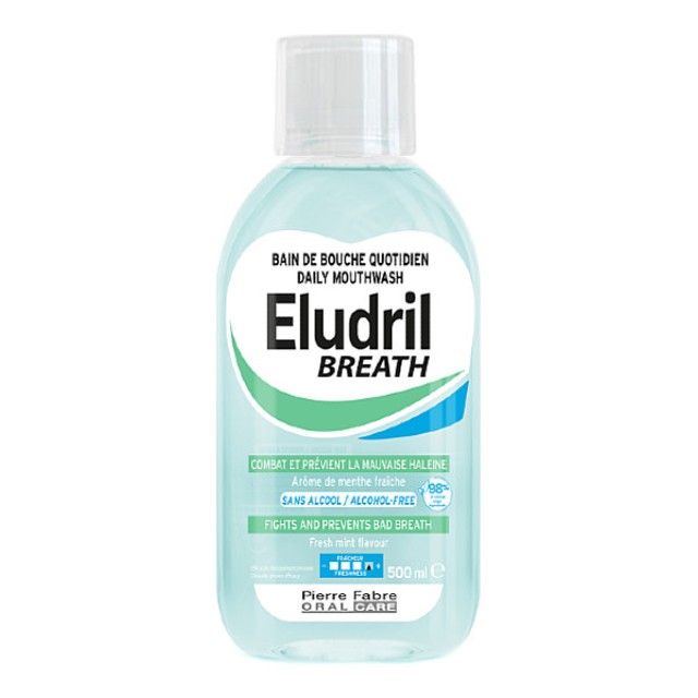 Eludril Breath Oral Solution for Bad Breath 500ml