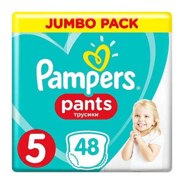 Pampers Pants Νο. 5 (11-18 Kg) 48 τεμάχια