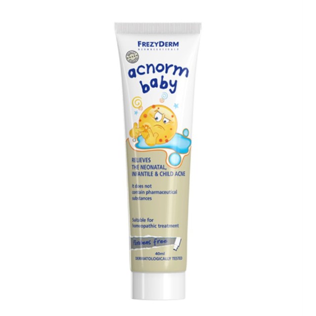 Frezyderm Ac-Norm Baby Cream Απαλή Κρέμα Για Βρεφική Ακμή 40ml