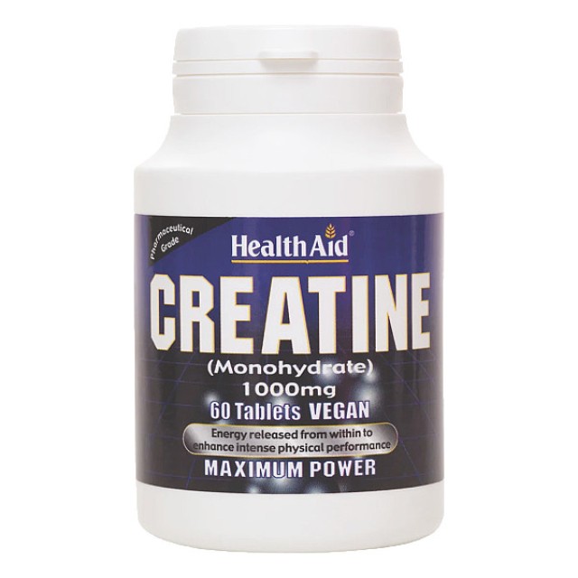 Health Aid Creatine 1000mg 60 ταμπλέτες