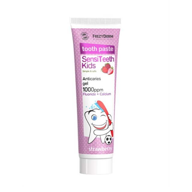 Frezyderm Sensiteeth Kids Toothpaste Παιδική Οδοντόκρεμα 1.000ppm 50ml