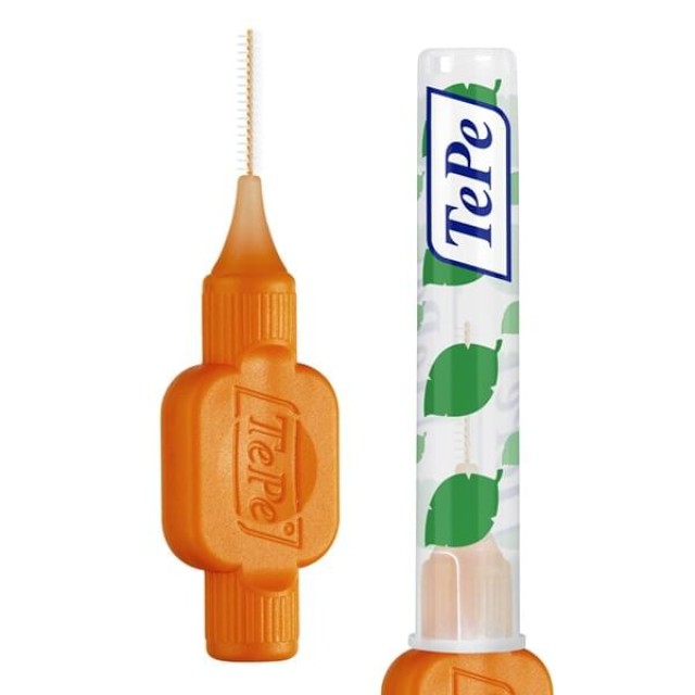 TePe Interdental Brushes Size 1 0.45mm Orange 8 pieces