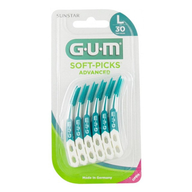 Gum Soft-Picks Advanced Μεσοδόντια Bουρτσάκια Large 30 τεμάχια