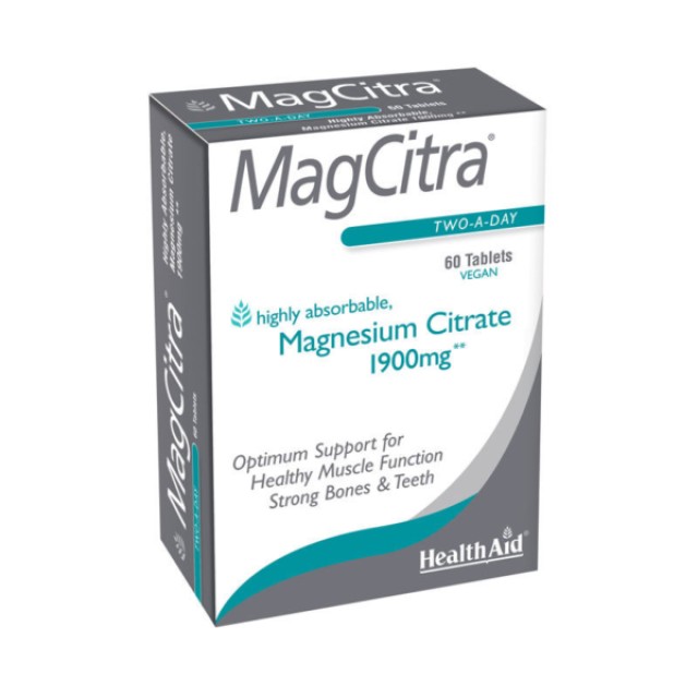 Health Aid MagCitra 60 tablets