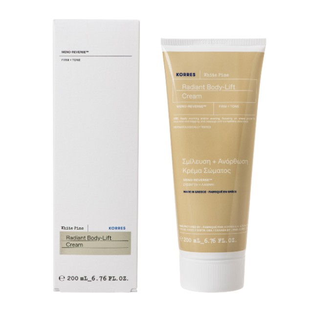 Korres White Pine Body Cream for Sculpting + Lifting 200ml