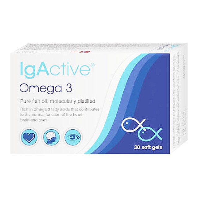 IgActive Omega 3 30 μαλακές κάψουλες