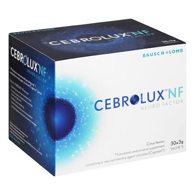 Bausch & Lomb Cebrolux NF Neurofactor 30 φακελλίσκοι