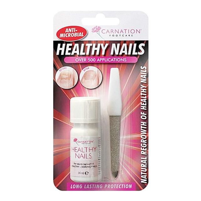 Carnation Healthy Nails 14ml & Λίμα Νυχιών