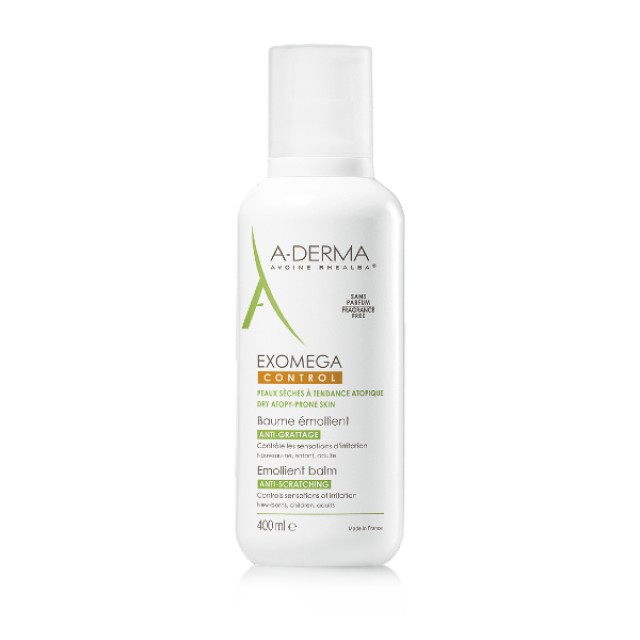 A-Derma Exomega Control Baume Για Ατοπικό Δέρμα 400ml