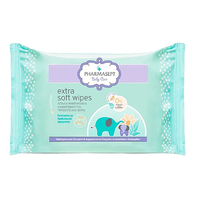 Pharmasept Baby Care Soft Wipes 30 τεμάχια
