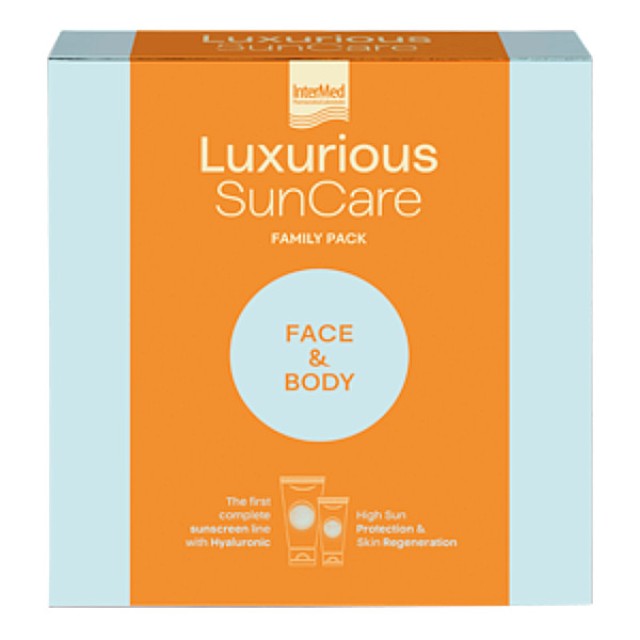 Intermed Luxurious Sun Care Face Cream SPF50 75ml & Body Cream SPF30 200ml