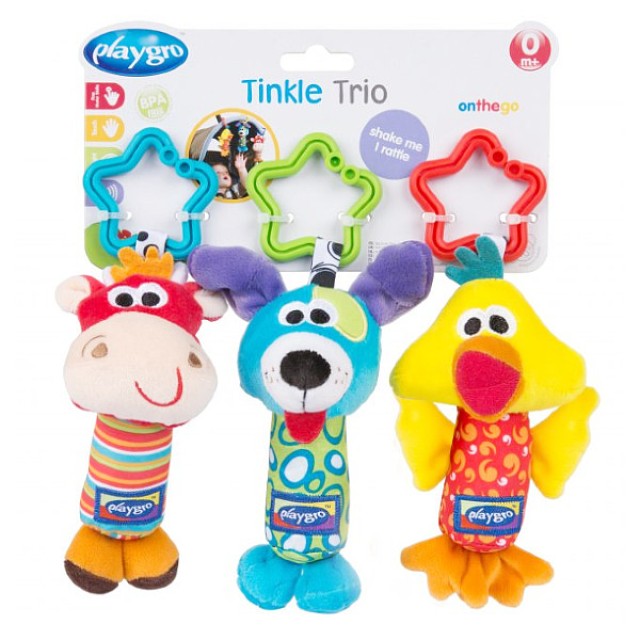 Playgro Tinkle Trio 3-Pack 0m+