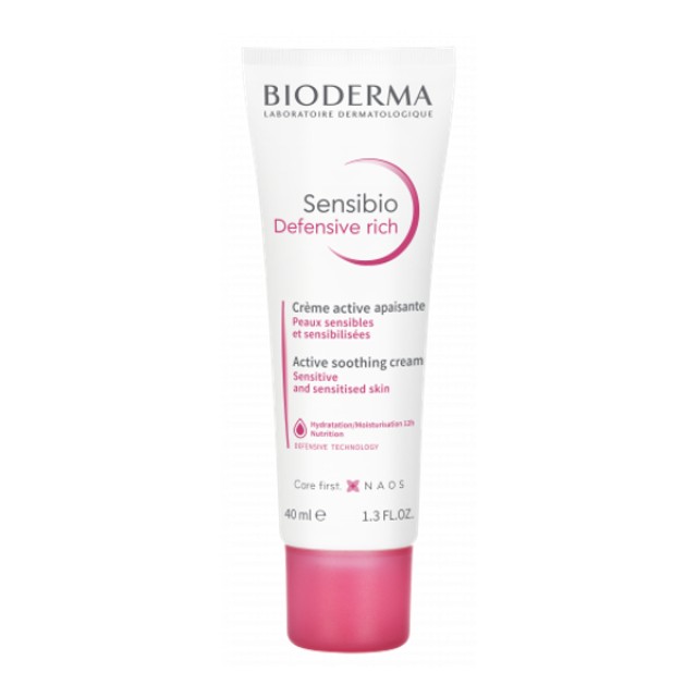 Bioderma Sensibio Defensive Rich Cream 40ml