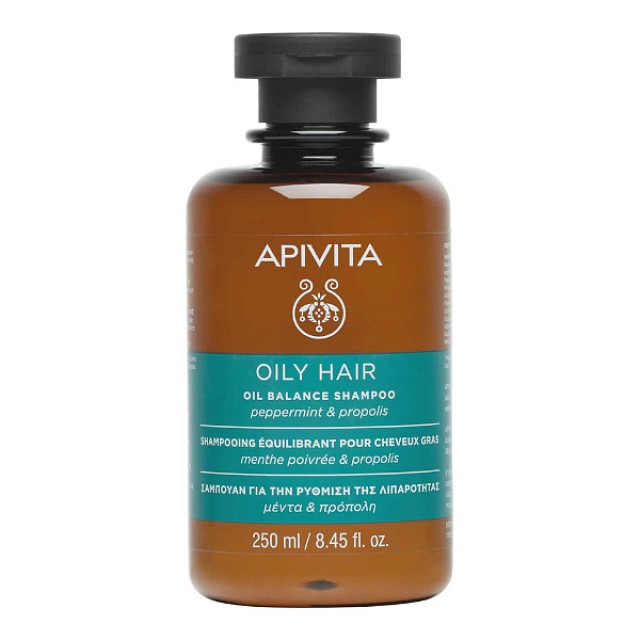 Apivita Oily Hair Oil Balance Shampoo 250ml
