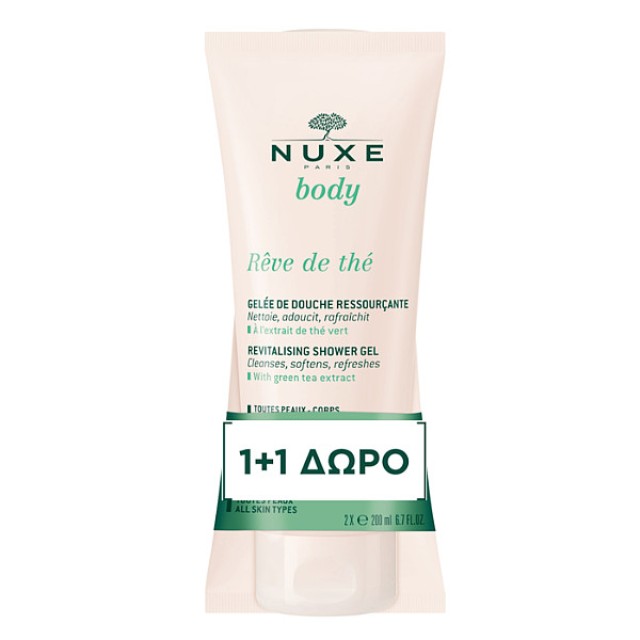Nuxe Reve de The Revitalising Shower Gel 2x200ml