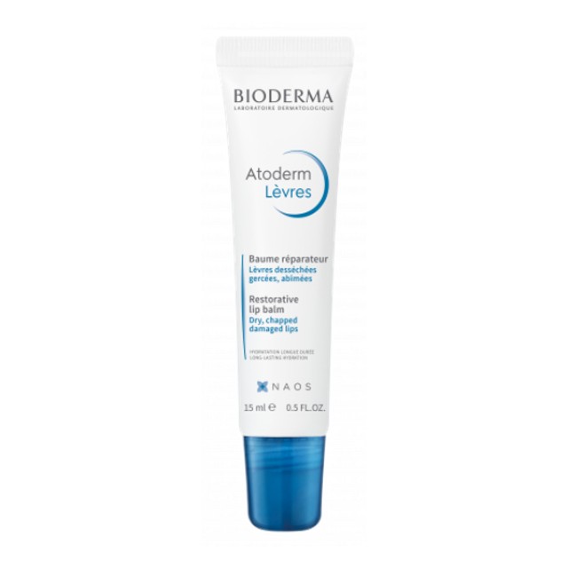 Bioderma Atoderm Lip Balm για Ξηρά Ευαίσθητα Χείλη 15ml