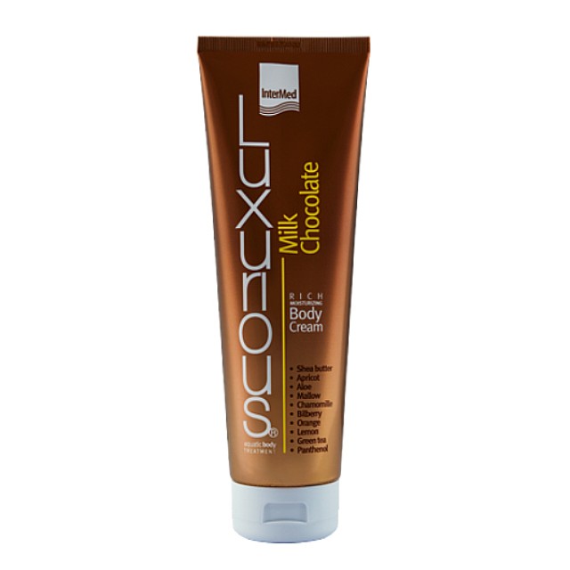 Intermed Luxurious Moisturizing Rich Body Cream Milk Chocolate 280ml