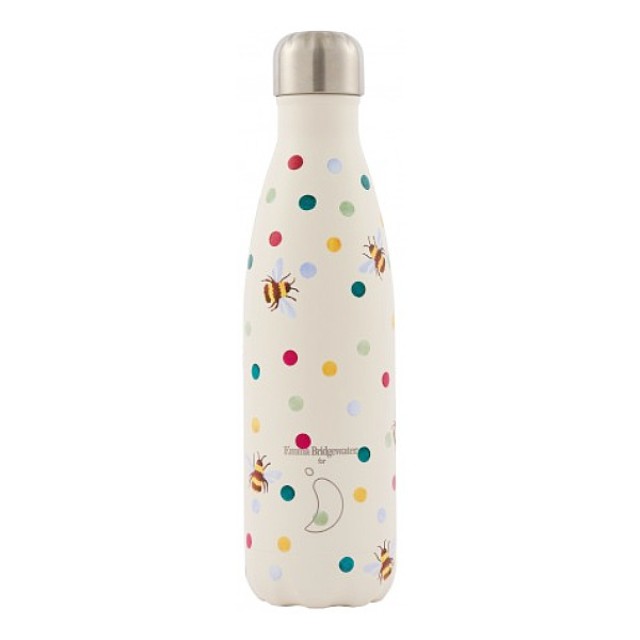 Chilly's Reusable Bottle Emma Bridgewater Bumblebee & Small Polka Dot 500ml