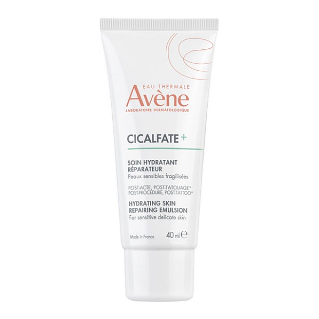 Avene Cicalfate Post-Tattoo Hydrating Skin Repairing Emulsion 40ml
