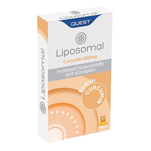 Quest Liposomal Curcumin 600mg 30 ταμπλέτες