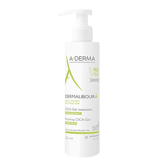 A-Derma Dermalibour+ Cica Foaming Gel 200ml