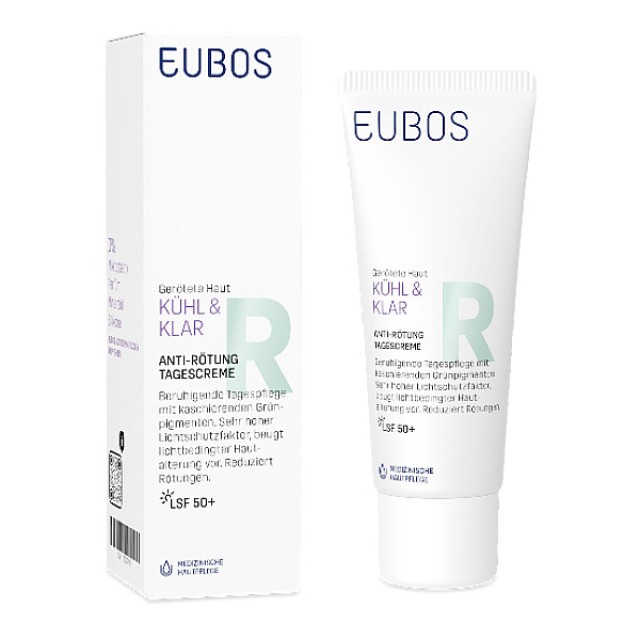 Eubos Cool & Calm Redness Relieving Day Cream SPF50 40ml