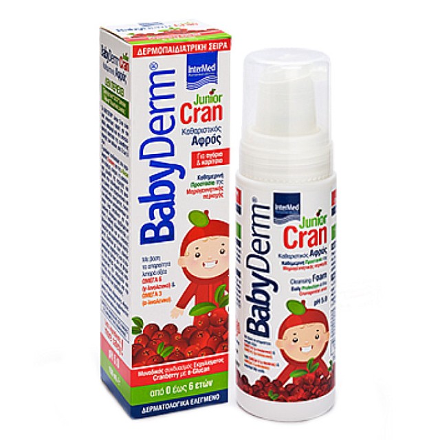 Intermed Babyderm Junior Cran 150ml