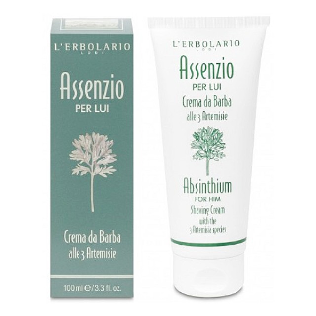 L'Erbolario Assenzio Shaving Cream 100ml