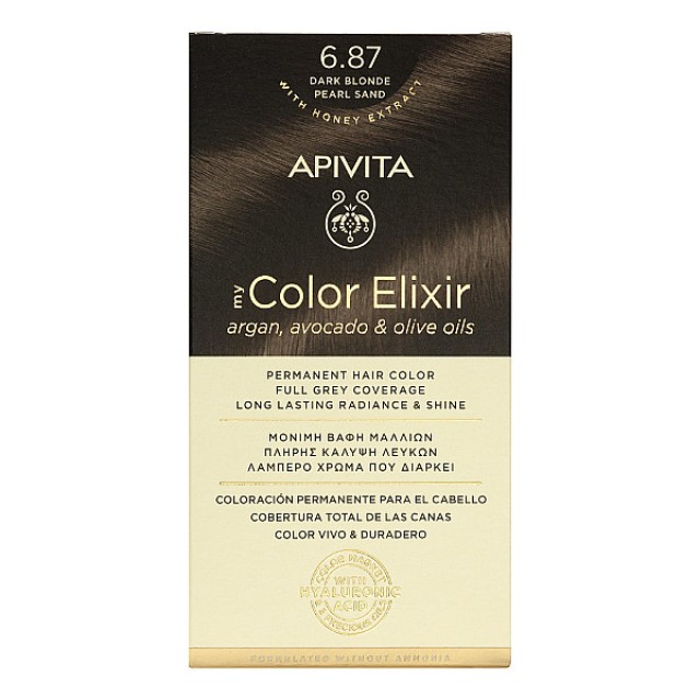 Apivita My Color Elixir 6.87 Dark Blonde Pearl Sand