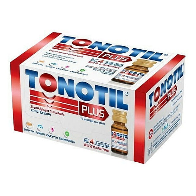 Tonotil Plus ampoules 15x10ml