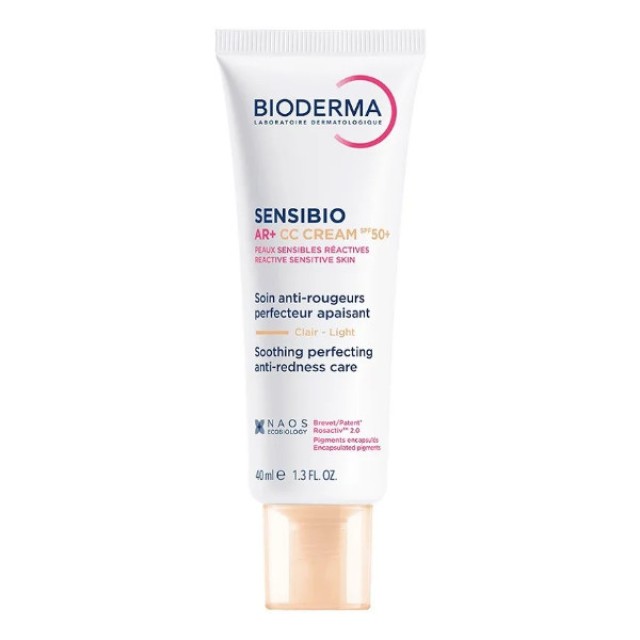 Bioderma Sensibio AR+ CC Cream SPF50 Light 40ml