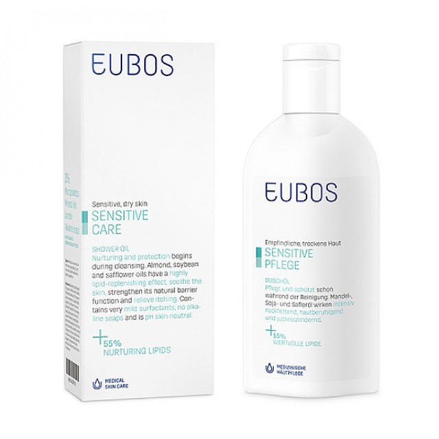 Eubos Sensitive Care Shower Oil F 200ml