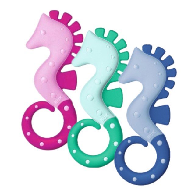 Nuk All Stages Teether 3m+ Διάφορα Χρώματα 1 τεμάχιο