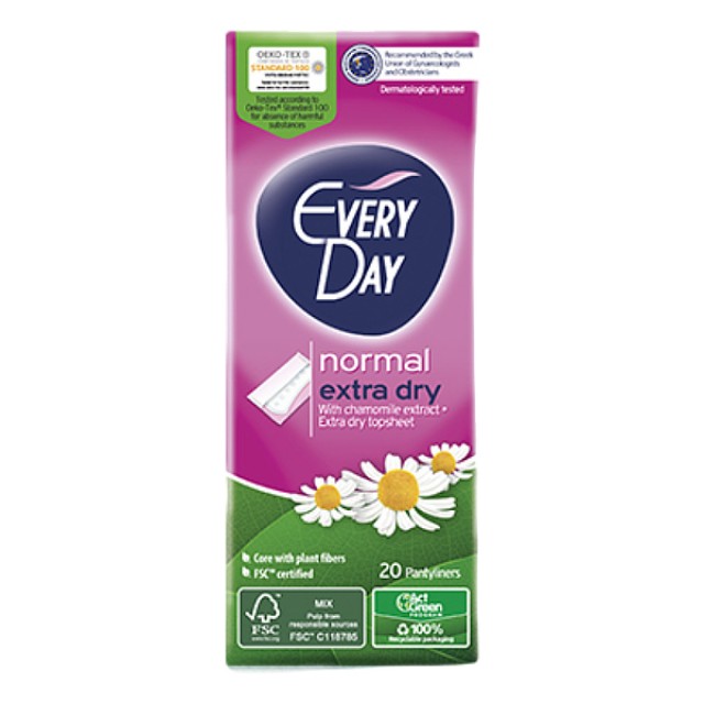 EveryDay Extra Dry Normal 20 σερβιετάκια