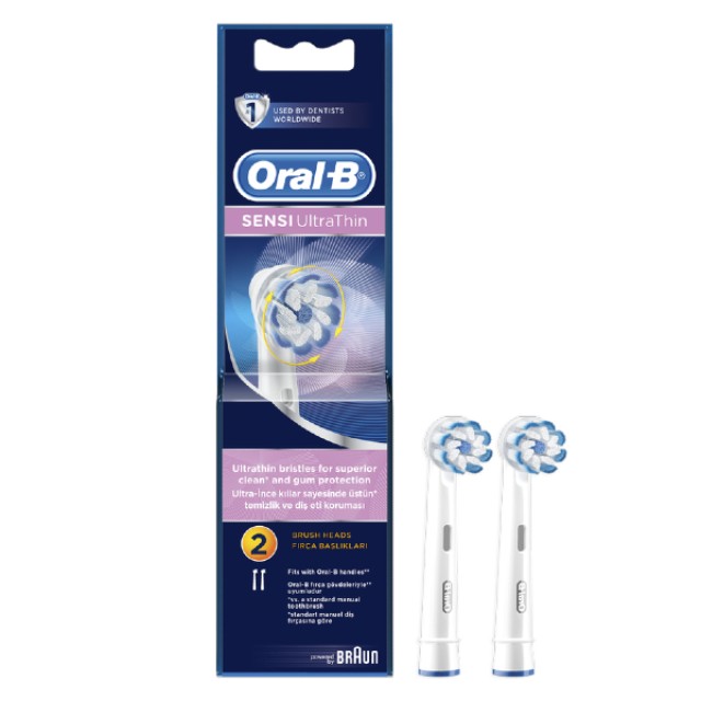 Oral-B Sensi Ultrathin Replacement Heads 2 pieces
