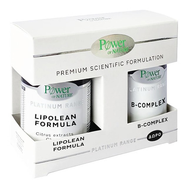 Power Health Platinum Range Lipolean Formula 60 κάψουλες & Δώρο B-Complex 20 δισκία