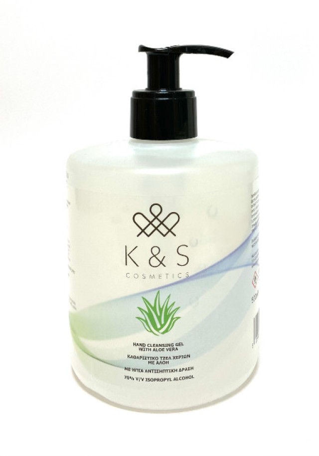 K & S Cosmetics Hand Cleansing Gel 500ml