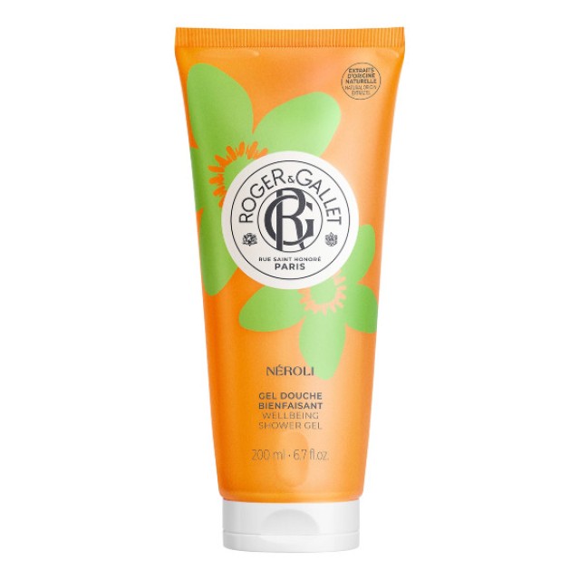 Roger & Gallet Neroli Wellbeing Shower Gel 200ml