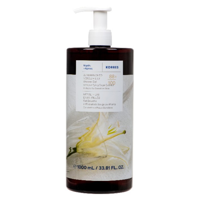 Korres Neroli and Lily Shower Gel 1000ml