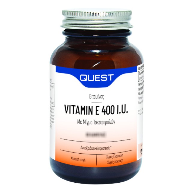 Quest Vitamin E 400iu 30 capsules