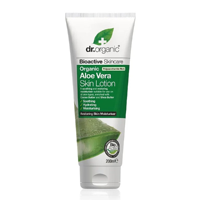 Dr. Organic Aloe Vera Skin Lotion 200ml