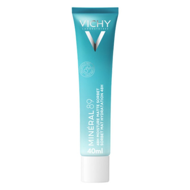 Vichy Mineral 89 48h Moisture Matte Sorbet Gel 40ml