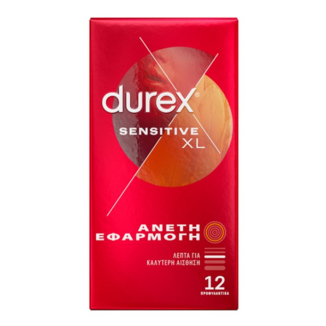 Durex Sensitive XL 12 τεμάχια